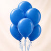 طقم بالونات لاتكس لون أزرق