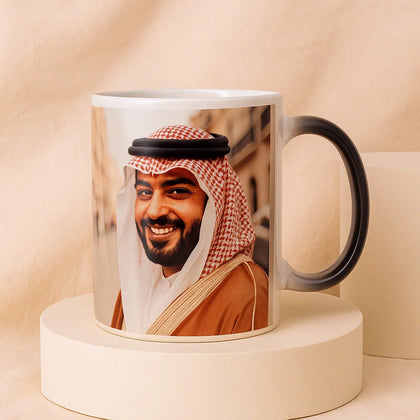 كوب حراري مخصص بالصورة