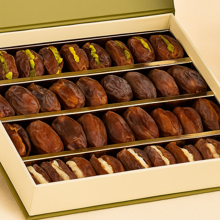 Premium Caramel-Like Date Box