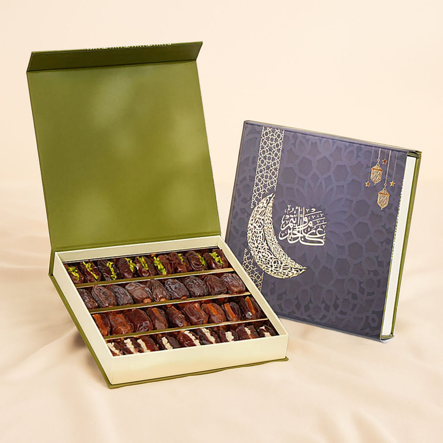 Premium Caramel-Like Date Box