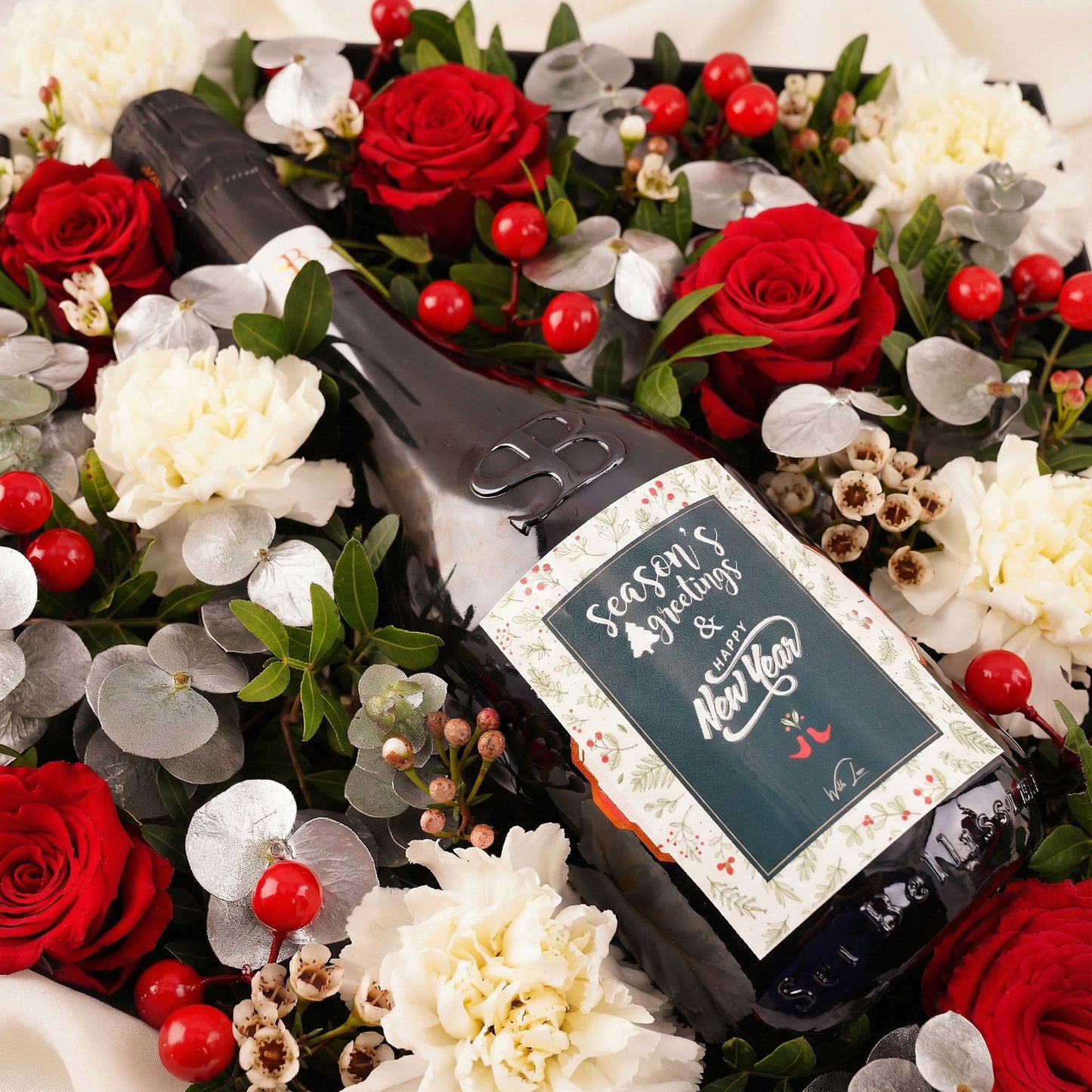 سلة ورد وهدايا أمنيات العام