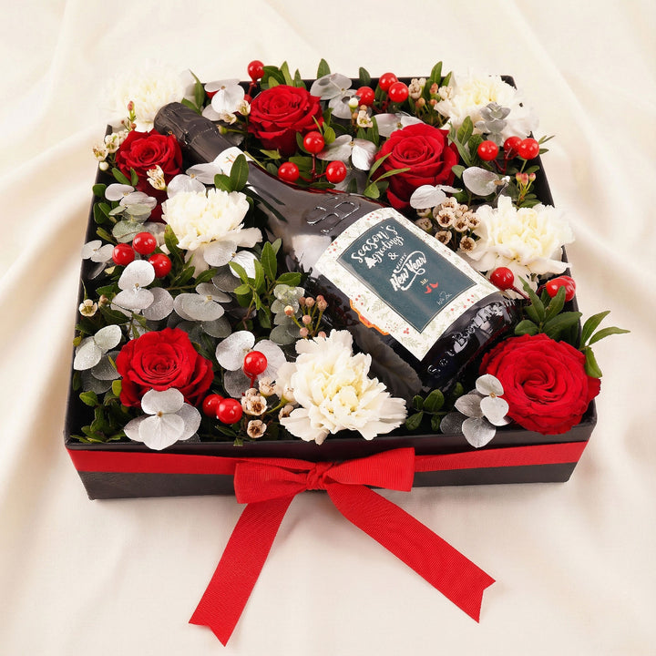 سلة ورد وهدايا أمنيات العام