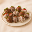 White & Dark Chocolate Dipped Strawberries