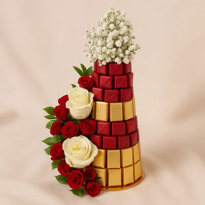 Taste of Art | Chocolate n Roses Arrangement