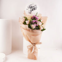 شكرا معلمتي | باقة ورد و اقحوان