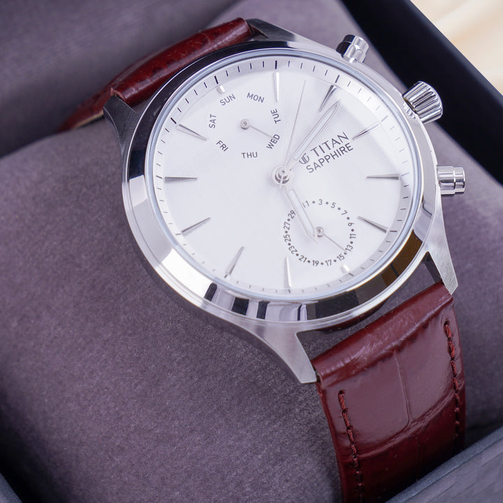 Titan Sapphire Men's Watch n Flower Vase