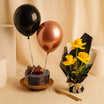Truffle Temptation With Roses n Balloons