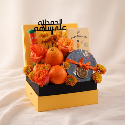 Venchi Chocolate n Get Well Soon Flower Gift Box