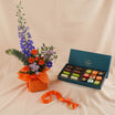 Venchi Luxury Chocolate n Orange Flower Box