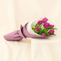 باقة ورد توليب فيوليت غريس