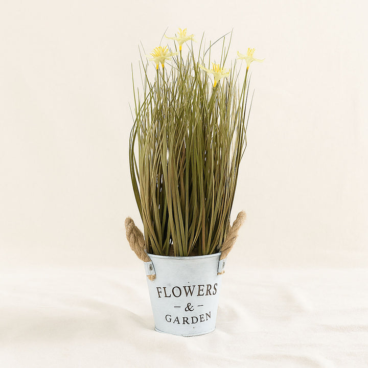 Yellow Flowering Artificial Plant 