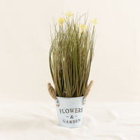 Yellow Flowering Artificial Plant 