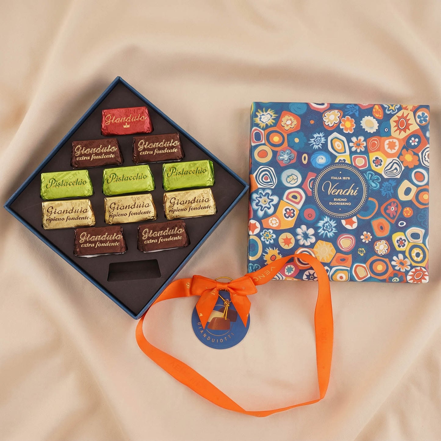 شوكولاتة فينشي وبوكس ورد أصفر