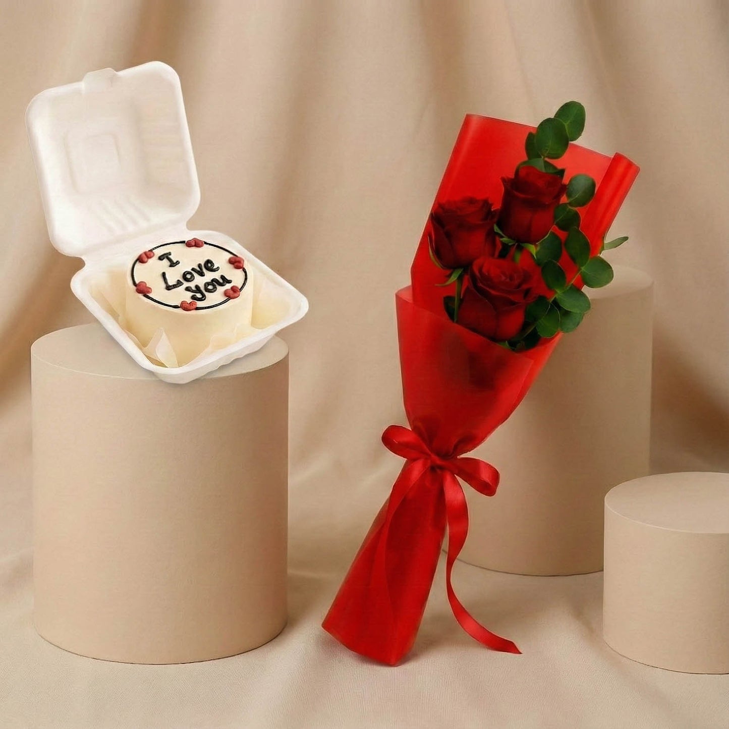 كيكة الحب الصغيرة مونو كيك