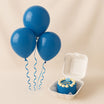 Blue Birthday Set | Mini Cake n Balloons