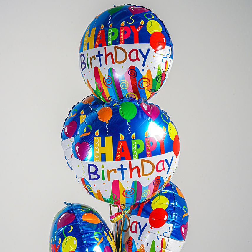 Birthday Greetings Foil Balloons