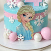 Birthday Frozen Princess Theme Cake