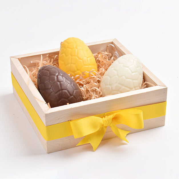 بوكس بيض الشوكولاتة اللذيذ | 3 قطع