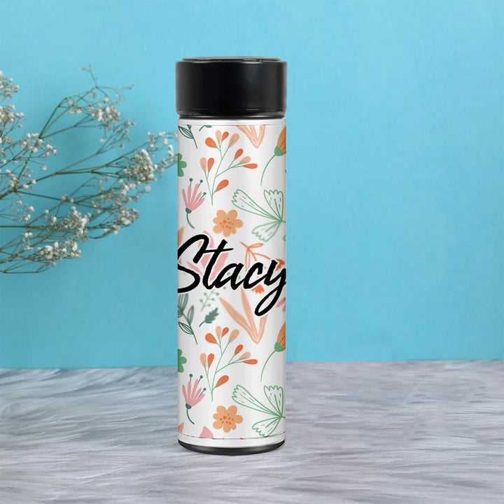 بوتيل ماء حافظ للحرارة منقوش ومخصص بالاسم