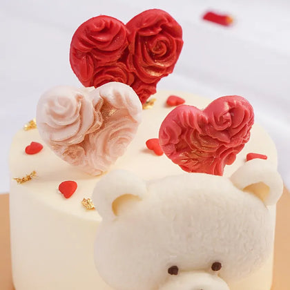 Cute Teddy Mono Cake