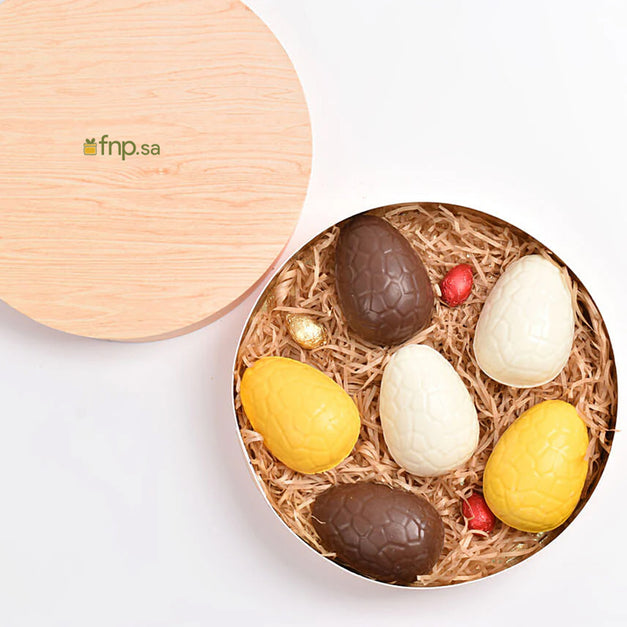 Multicolor Egg Chocolates Box