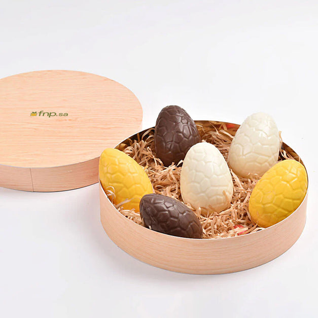 Multicolor Egg Chocolates Box