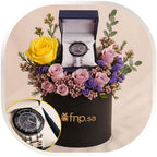 ورد مع ساعات