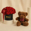 Love Gesture | 35 Red Roses n Teddy Bear