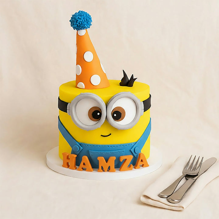 Minion Birthday Kids Cake