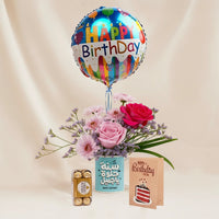 Happy Birthday Flower Mug