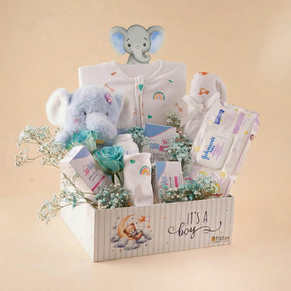 Premium Newborn Boy Hamper | Joy Cloud 