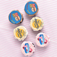 كب كيك يوم الصداقة _ 6 قطع