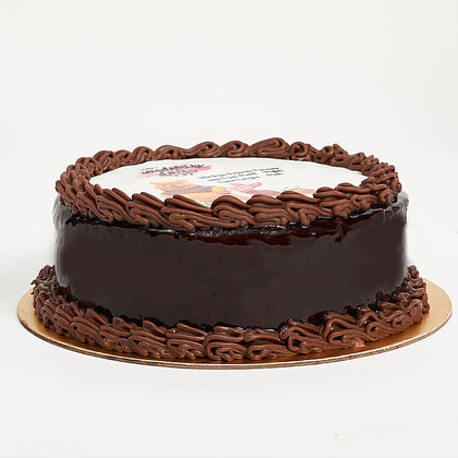 Friendship Day Chocolate Cake
