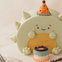 Happy Wishes Dinosaur Kids Cake