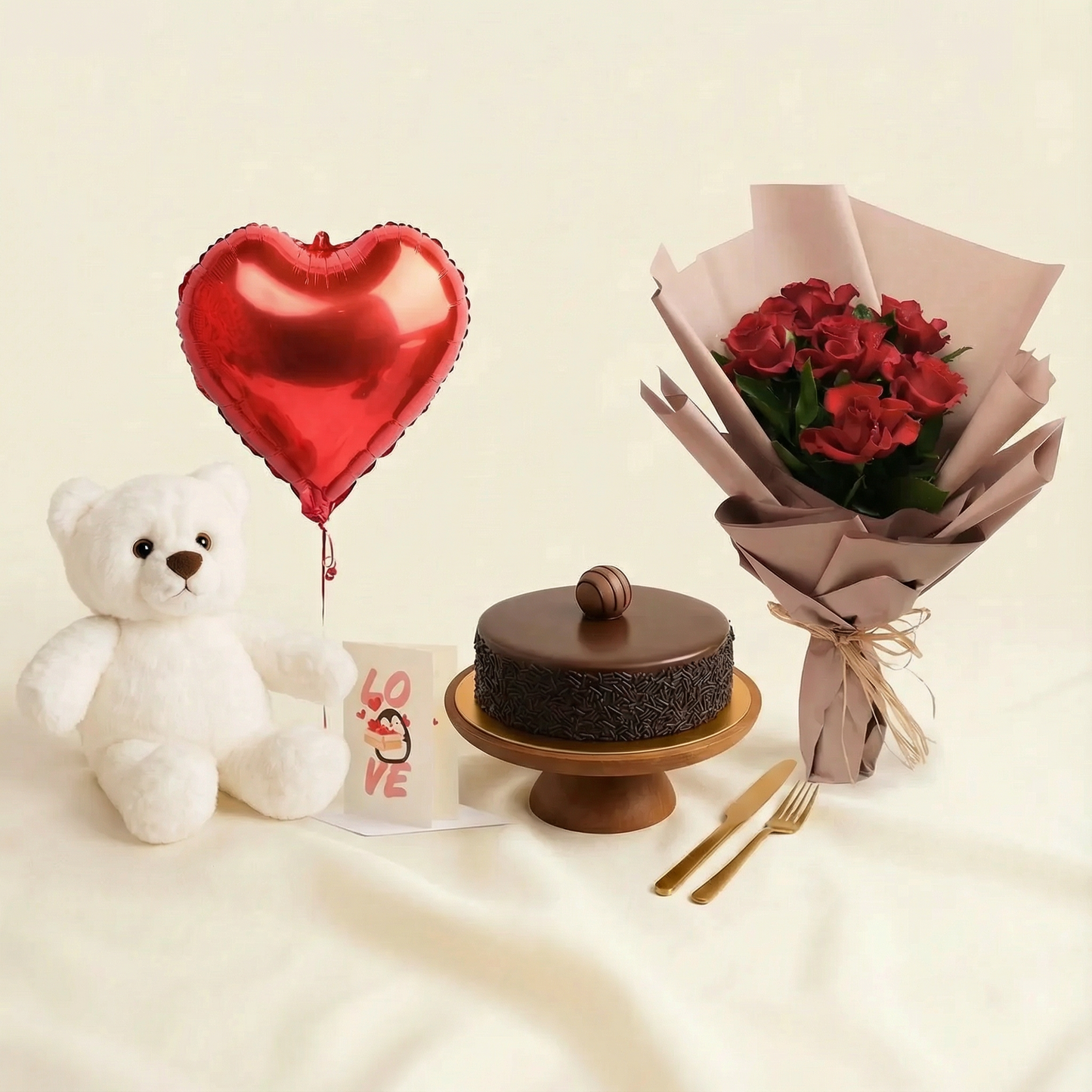 لحظة حب | كيك وورد وهدايا