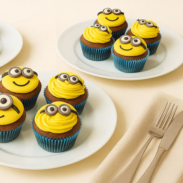 Minion Theme Kids Cupcakes