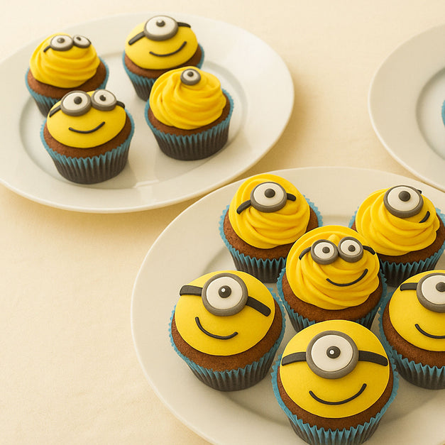 Minion Theme Kids Cupcakes