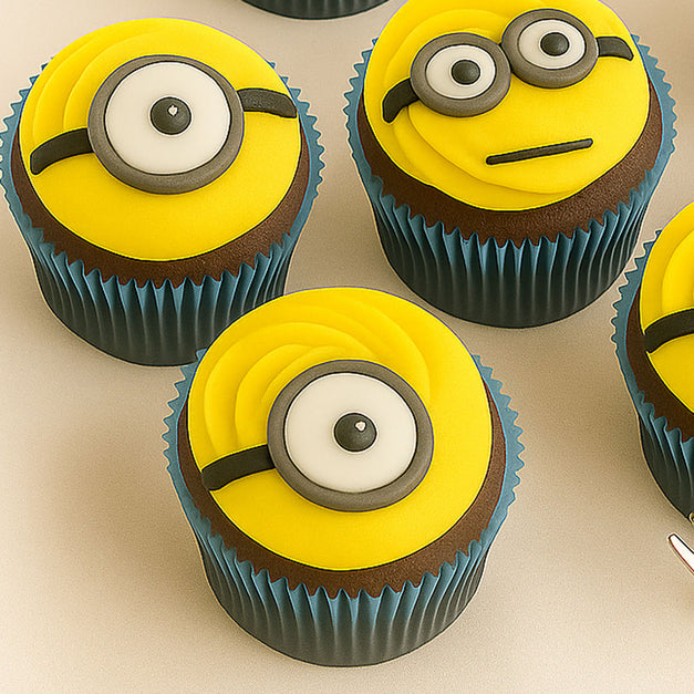 Minion Theme Kids Cupcakes