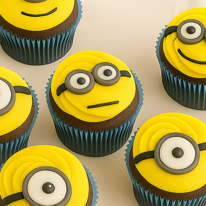 Minion Theme Kids Cupcakes