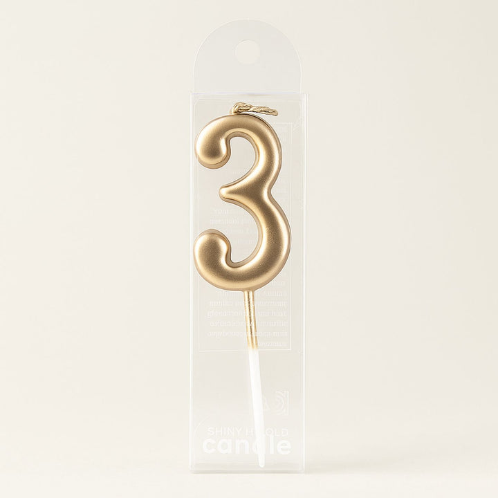 3 Number Candle