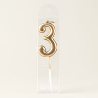 3 Number Candle