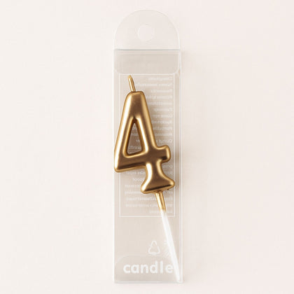 4 Number Candle