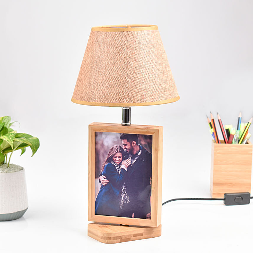 Personalised Photo Frame n Table Lamp