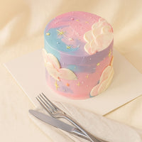 Cloud Dreams Galaxy Cake