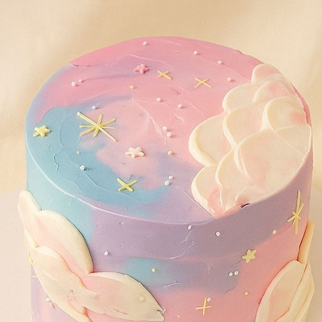 Cloud Dreams Galaxy Cake