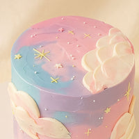 Cloud Dreams Galaxy Cake