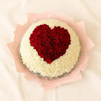 Heart Bloom Premium Flower Arrangement