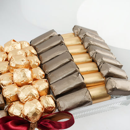 صينية تقديم شوكولاتة باتشي فاخرة