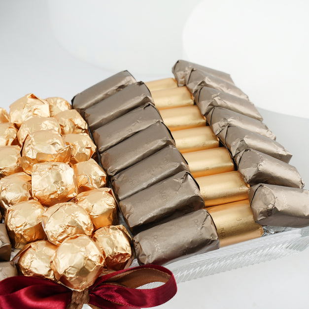 صينية تقديم شوكولاتة باتشي فاخرة