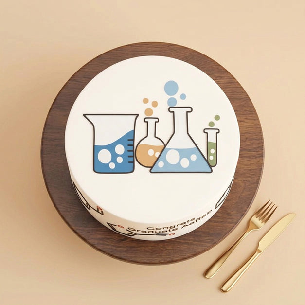 Science Garduate COngratulation Cake